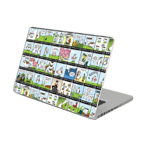 Diabloskinz Vinyl Adhesive Skin Decal Sticker for 15 inch Apple MacBook Pro - Cow