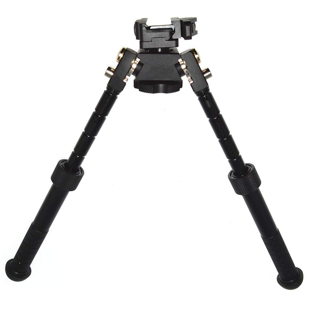 FIRECLUB CNC QD Quick Release Tactical Rifle Bipod Folding Swivel Adjustable 6''-9''