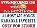 Magic Sing Et23kh POP Chips. A Collection of Almost 800 Songs of Karaoke Bar Most Requested Songs. Only Works with Magicsing Et23kh