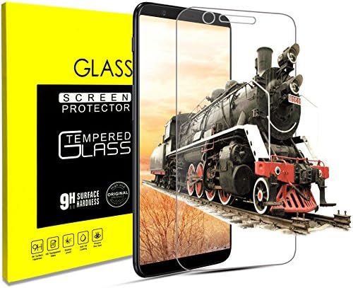 OnePlus 5T Screen Protector, [2 Pack ][Bubble-Free] [9H Hardness] [Easy Installation] [HD Clear] Tempered Glass Screen Protector for Oneplus 5T