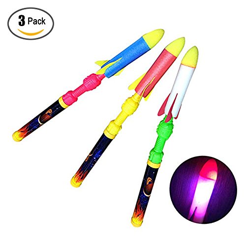 Buy Babyrise 3 PCS Kids Pump Rocket Launcher Toy Giant Foam Whistle ...
