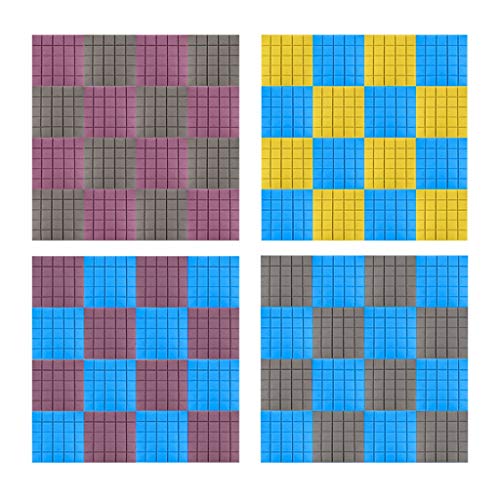Z-XIYIN Farbakustische Platten, quadratische KTV-Hotel-Schallschutz-Baumwollinnen-Aufnahmestudio Studio Studio… – Bild 7