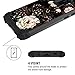 LONTECT Compatible Galaxy S9 Case Floral 3 in 1 Heavy Duty Hybrid Sturdy High Impact Shockproof Protective Cover Case for Samsung Galaxy S9 - Flower/Black