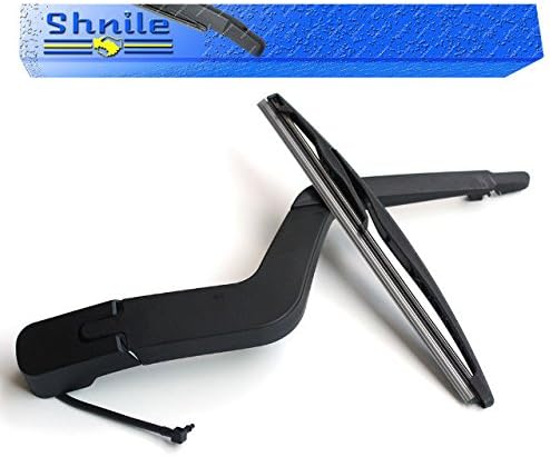 Genuine Rear Wiper Arm With Blade & Cover Cap Compatible with GMC Acadia Saturn Outlook 2007-2012 15276248 & 15276259 by Shnile