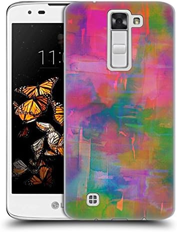 Official Amy Sia Crystal Pony Abstract Colours Hard Back Case for LG K8 / Phoenix 2