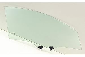 NAGD Passenger Right Side Front Door Window Door Glass Compatible with Honda Civic 2016-2021 / Insight 2019-2022 4 Door Sedan Models