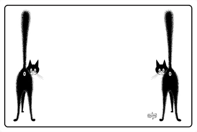 Set De Table Tournee Du Chat Noir Rodolphe Salis Paris