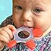 SILICONE TEETHING RING - 2 in Case | Teethers for Babies BPA Free Freezer | Best Teething Toy for Babies | Freezable Teethers | Teething Pacifier Frozen Teething Toys - USA Certified Safe
