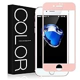 iPhone 7 Plus Screen Protector, G-Color [Full Coverage] [3D Glass][9H Hardness] [Scratch-resistant]Tempered Glass Screen Protector for Apple iPhone 7 Plus (Rose Gold)