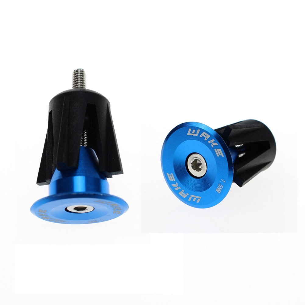 Hot Road Cycling Durable Alloy Handlebar Bike Bicycle Aluminum Handlebar Grips Plugs Bike