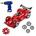 Educational Racing Car & Fun Take Apart Race Car Toy for Kids with 24 Take Apart Pieces, Tool Drill, Lights and Sounds