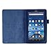 Fire 7 5th Generation Case,Mama Mouth PU Leather Folio 2-Folding Stand Cover with Stylus Holder for 7