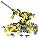 LetMay Original Design Mecha Series DIY Building Block,Mini Robot Assault Squad(Yellow) fit for Mobile Frame Zero Game…