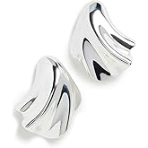 Jenny Bird Women's Lydia Earrings, Silver, One Size