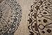 Feraghan/New City feraghan4030beige_8x11 Contemporary Modern Flowers Wool Area Rug, 8' x 10', Brown/Beige