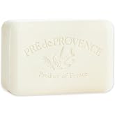 Pre de Provence Artisanal Soap Bar, Enriched with Organic Shea Butter, Natural French Skincare, Quad Milled for Rich Smooth Lather, 8.8 Ounce, Milk