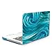GMYLE Iris Blue Ocean Pattern Soft-Touch Frosted Hard Case Cover for Old MacBook Pro 13 inch with CD-ROM (Model: A1278) [2009-2014 Release]