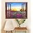 Wall26 - Beautiful Summer Sunrise Over a Blossoming Meadow Removable Wall Sticker/Wall Mural - 36"x48"