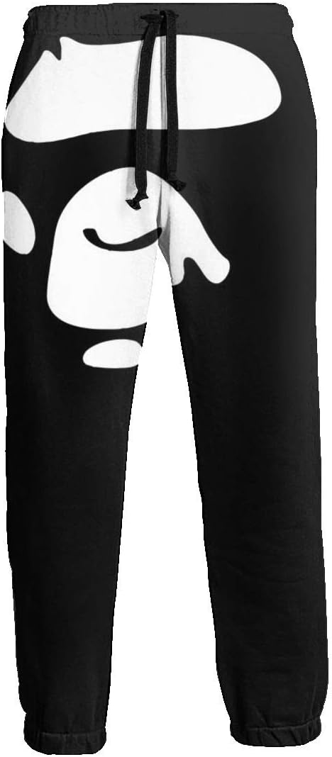 Muindancer Sweatpants for Men, Lightweight Gym Jogger Workout Elastic Sweatpant with Pockets