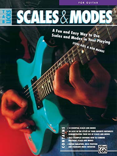 Scales & Modes Guitar Tab Licks