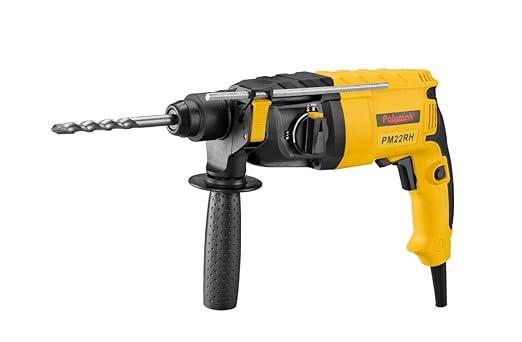 POLYMAK PM22RH 22mm 600-Watt Rotary Hammer Drill Machine