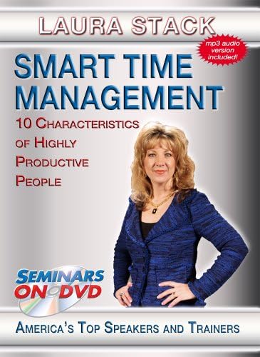 Smart Time Management - 10 Characteristics of Highly Productive People - Seminars On Demand Productivity Skills and Business Training Video - Speaker Laura Stack - Includes Streaming Video + DVD + Streaming Audio + MP3 Audio - Compatible with All Devices