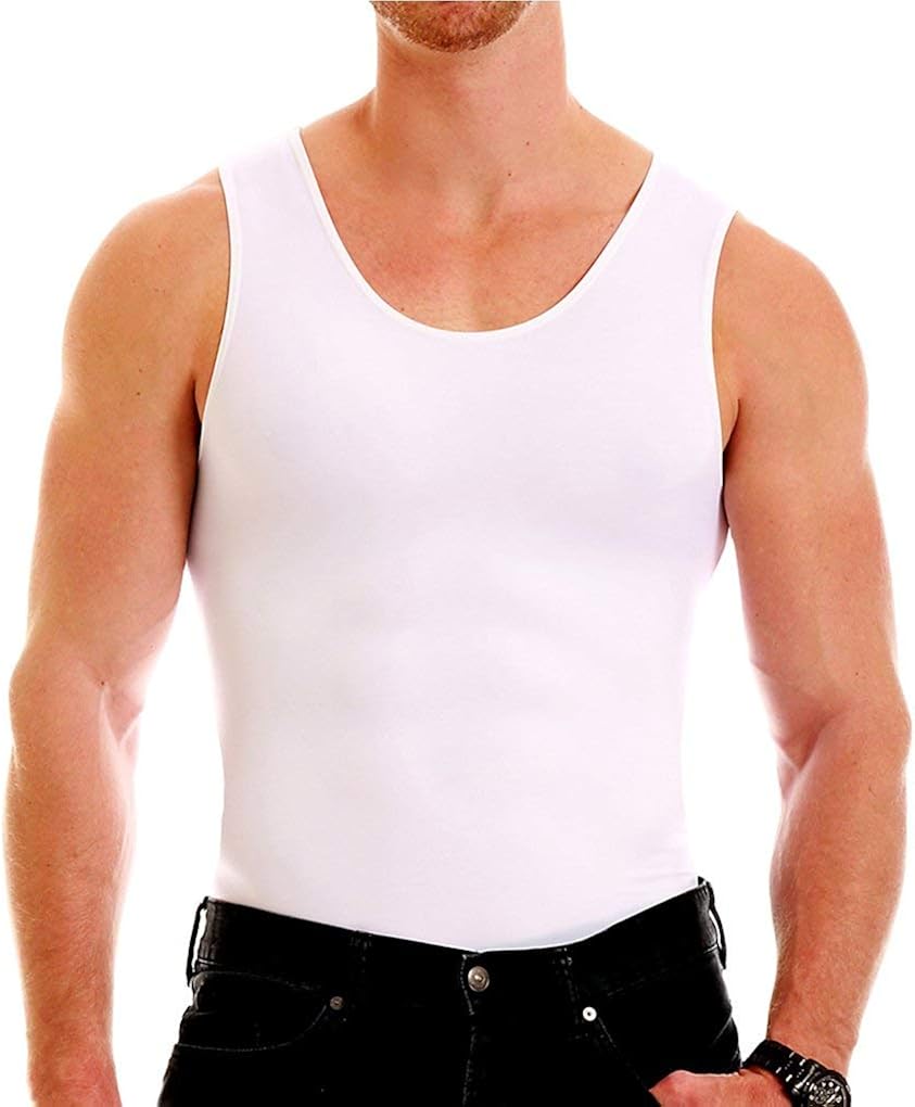 insta slim men's compression tank shirts