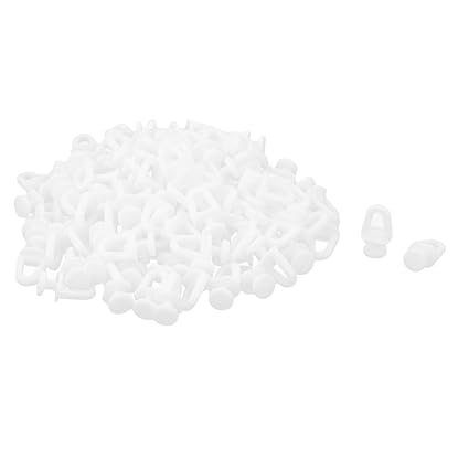 Uxcell Plastic Home Restaurant Slide Curtain Track Roller Carrier