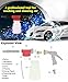 Crusar Car Washing Foamaster Cleaning Gun and Multifunctional Portable Water Foam-Water Soap and Shampoo Sprayer for Car Van Motorcycle Vehicle Red