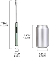 SUPRUS Candle Lighter USB Rechargeable Arc Lighter 360° Neck Stainless Steel view 5