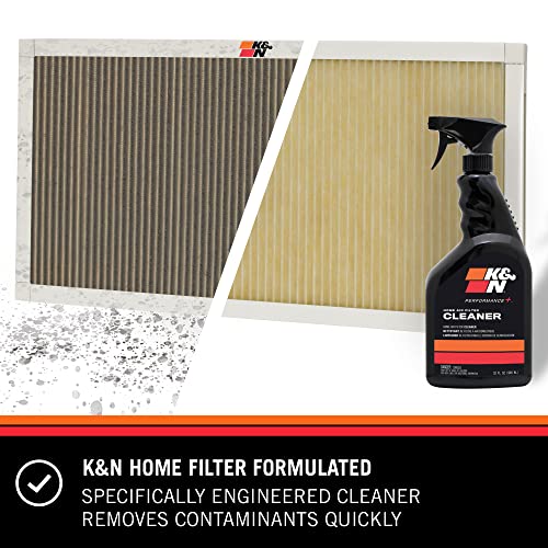 K&N HVAC Filter Cleaner 32 Oz Spray Bottle Filter Cleaner and