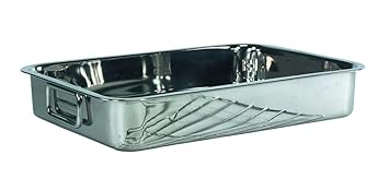 Krüger Pfanne, Edelstahl, 35 cm