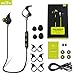 Morul U5PLUS Magnetic Sport Waterproof Bluetooth In-ear Headphones with Mic, Black
