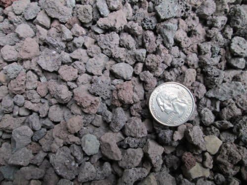 5 QTS. - 1/4-1/2" Lava rock for Bonsai Soil, Succulents, Cactus & soil mixes