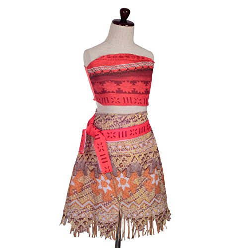 Dressy Daisy Girls Moana Costumes Adventure Outfit Halloween Dress Up Costume Size 3T