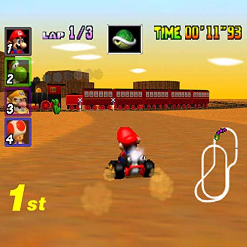 for Nintendo 64 N64 Mario Smash Bros Zelda Video Game Cartridge Console Card 64 Bit Games English Language EU Version (Mario Kart) - Quarkscm