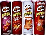 BBQ, Memphis BBQ, Pizza, Limited Edition Sloppy Joe - Pringles Variety Pack Bundle of 4