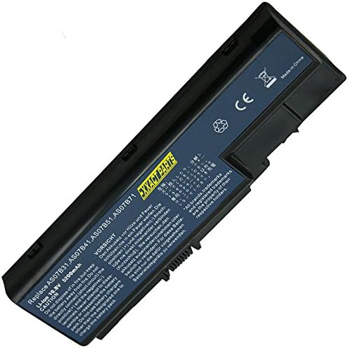 ACER compatible 6-Cell 10.8V 5200mAh High Capacity Generic Replacement Laptop Battery for AS07B31, AS07B41, AS07B51, AS07B71, LC.BTP00.008, LC.BTP00.014,Aspire 5220,Aspire 5310,Aspire 5320,Aspire 5520