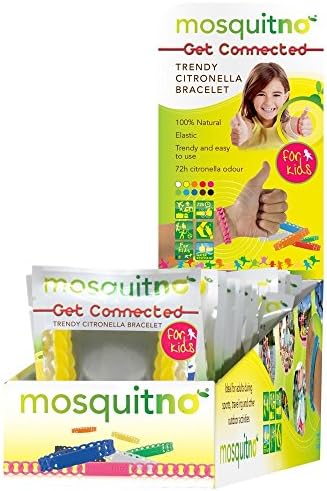 MosquitNo Get Connected Citronella Bracelet (25 Pack)
