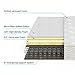 ZINUS 10 Inch Foam and Spring Mattress, Full, CertiPUR-US Certified Foams, Mattress in A Box, White