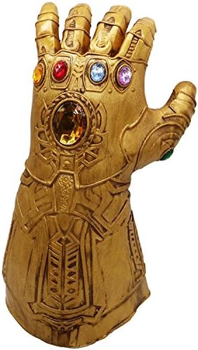 VADOO thanos gauntlet, Latex Infinity Gauntlet Prop Movie Cosplay Costume Accessories for Men Halloween Fancy Dress