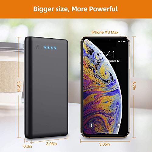 Portable Charger Power Bank 25800mah Classic Portable Phone Charger High-Capacity Battery Pack Dual Output with 4 LED Indicators Charging External Battery Charger for Smartphone,Android,Tablet etc - Thumbnail 6
