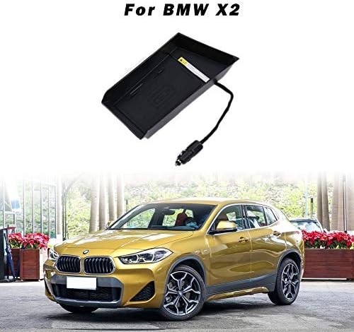 Bmw X2シガーライター無線車の充電器 Qi誘導が速いiphone用自動車