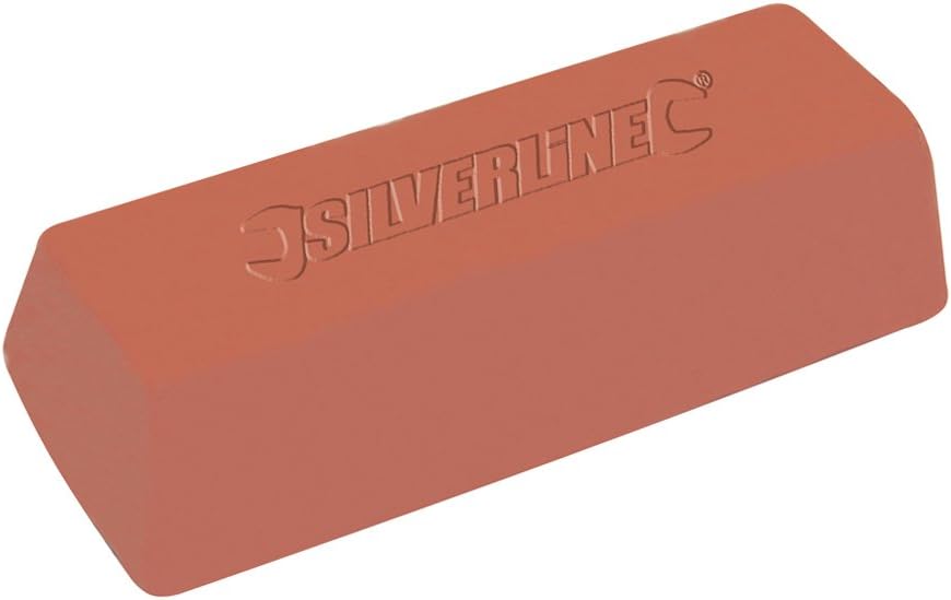 Silverline 107883 Polishing Compound 500 g Fine Red, 500g