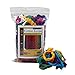 Friendly Loom | 7” Traditional-Sized Multicolor Potholder Weaving Loops | Craft 2 Cotton Potholders