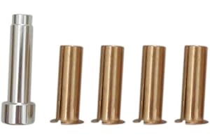 TCK TECH Door Hinge Bushing Inserts Brass For Jeep Wrangler TJ 1999-2006 4Pcs