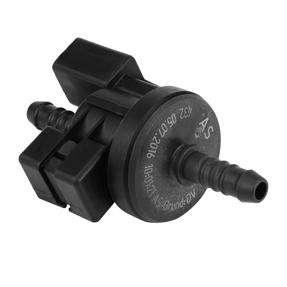 Suuonee Solenoid Vent Valve, Car Fuel Vapor Canister Purge Solenoid Vent Valve Fit for 06E906517A Vapor Purge 06E906517A Solenoid Ventilation Valve Carbon Canister