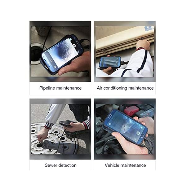 7 mm 2 in 1 USB Endoskopkamera Inspektion Kamera Borescope IP67 Wasserdicht für Android Phone Tablet PC Gerät,2M – Bild 5