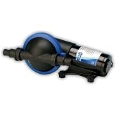 Jabsco 50880 Series Marine Filter-less Shower Drain / Bilge Pump, 3.7 GPM, 3/4 inch Connections