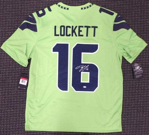 Seattle Seahawks Tyler Lockett Autographed Action Green Color Rush Nike Twill Jersey Size L Mcs Holo Stock 159148 Autographed Nfl Jerseys At Amazon S Sports Collectibles Store
